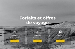 Superbe Conception De Site Web Pour Voyage Exclusif