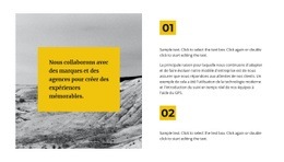 Conception De Site Web Premium Pour Deux Facteurs Importants