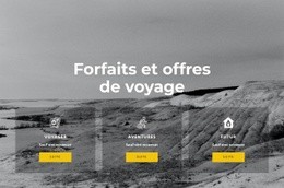 Voyage Exclusif - Modèle HTML5 Gratuit