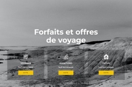 Voyage Exclusif - Concepteur De Pages De Destination