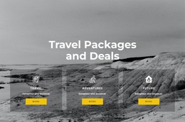 Exclusive Travel - Free HTML5 Template