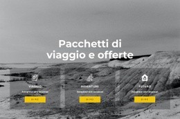 Modello Di Progettazione Gratuito Per Viaggio Esclusivo