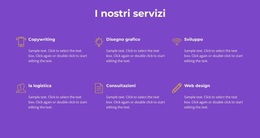 I Nostri Servizi Di Agenzia - Tema WordPress Reattivo