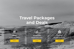 Exclusive Travel Html Website