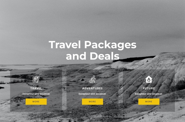 Exclusive travel Joomla Template