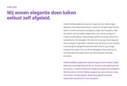 Koptekst En Tekst Aan De Zijkant - Mockup-Sjabloon Voor Websites