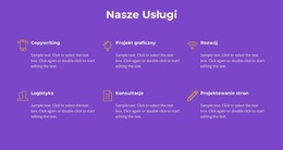 Nasze Usługi Agencyjne - Responsywny Motyw WordPress