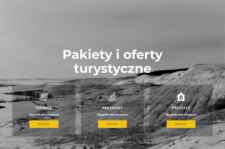 Ekskluzywna podróż Szablon CSS