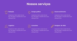 Construtor De Sites Exclusivo Para Nossos Serviços De Agência