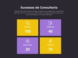 Maquete De Site Gratuita Para Contador De Nossas Conquistas