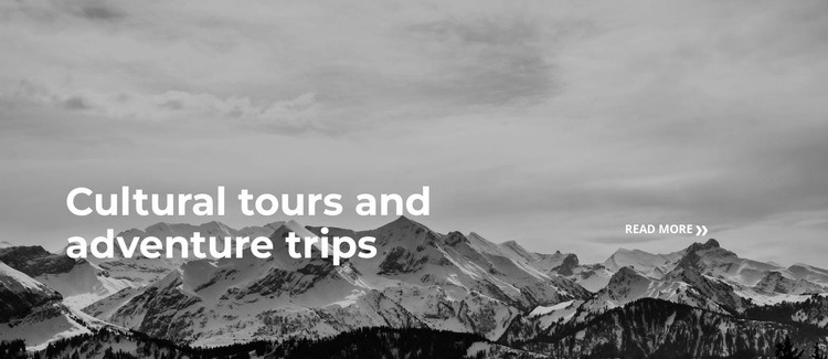 Travel preparation Squarespace Template Alternative