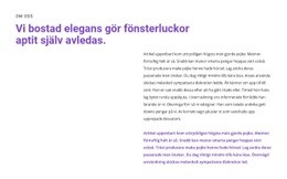 Rubrik Och Text På Sidan - WordPress-Tema För Flera Ändamål