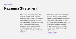 Yan Tarafta Iki Metin E-Ticaret Web Sitesi