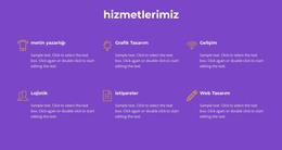 Acentelik Hizmetlerimiz - Temel HTML Şablonu