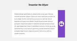 Bir Müşteri Incelemesi - HTML Generator