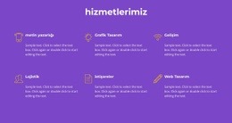 Acentelik Hizmetlerimiz - Modern Tek Sayfalık Şablon