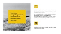 İki Önemli Faktör - Ücretsiz Bir Sayfalık Şablon