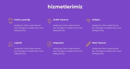 Acentelik Hizmetlerimiz - Iş Premium Web Sitesi Şablonu