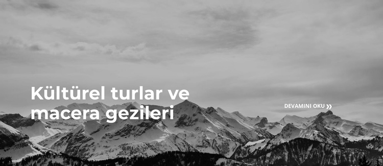 Seyahat hazırlığı WordPress Teması