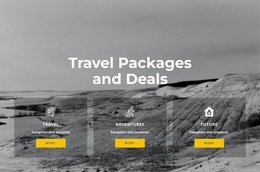 Awesome Website Design For Exclusive Travel