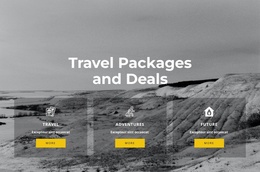 Bootstrap Theme Variations For Exclusive Travel
