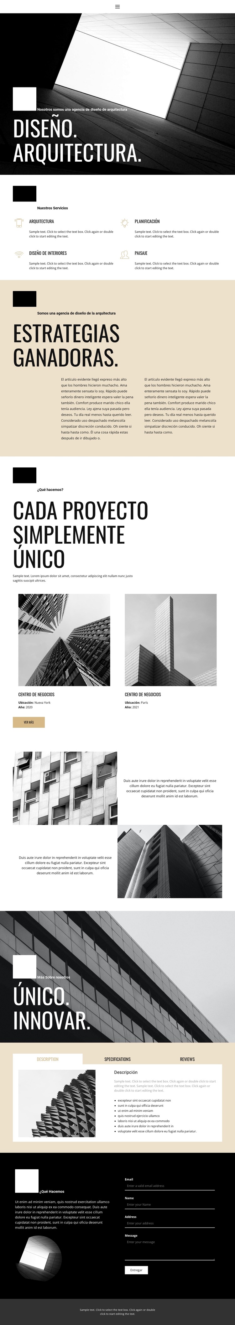 Diseño y arquitectura Tema de WordPress