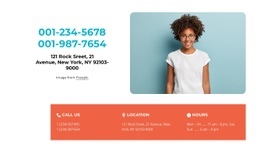 Contact Us With Grid Repeater - Html Code For Inspiration