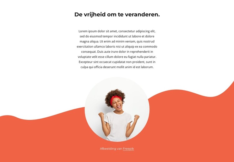 Vormen op de achtergrond CSS-sjabloon