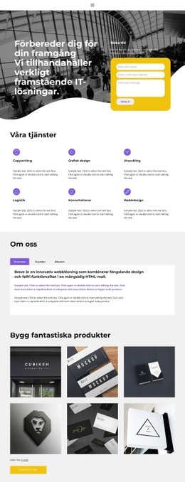 Låt Oss Prata Om Affärer - Vacker Färgsamlingsmall