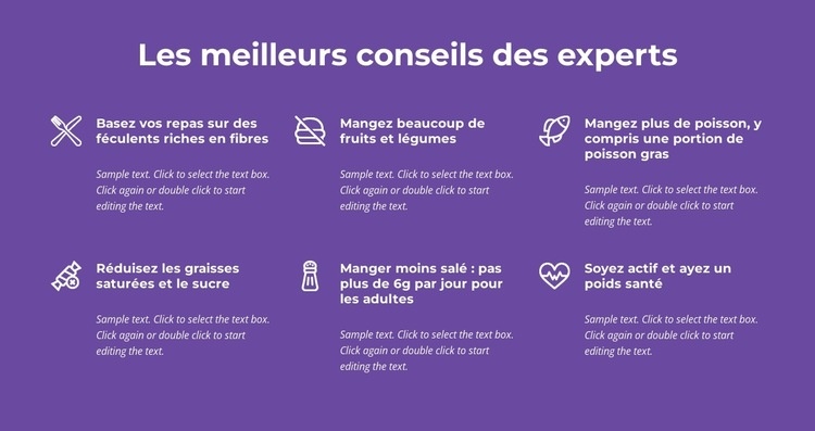 Les meilleurs conseils des experts Conception de site Web