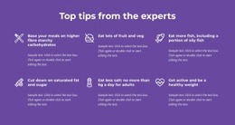Top Tips From The Experts - Website Builder Template