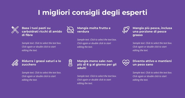 I migliori consigli degli esperti Modello HTML