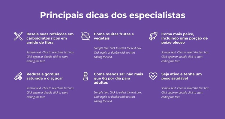 Principais dicas dos especialistas Template CSS