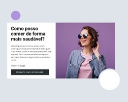 Um Design De Site Exclusivo Para Best Diet Tips Eve