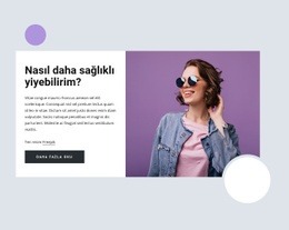 Best Diet Tips Eve Için Özel Bir Web Sitesi Tasarımı