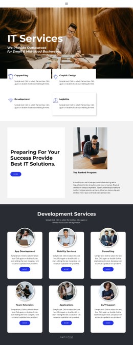 IT Direction HTML5 Template