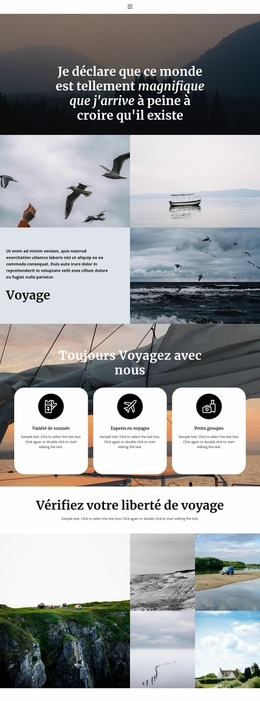 Informations De Voyage Utiles - Modèle De Fonctionnalité Joomla