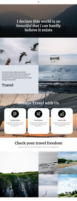 Free Online Template For Useful Travel Information