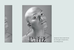 HTML Stránky Pro Týden Módy Ve Francii