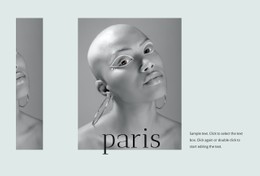 France Fashion Week Site Template