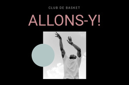 Club Sportif De Basket-Ball - Thème WordPress Professionnel