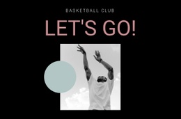 Basketball Sports Club Html Code Example