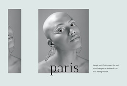France Fashion Week - Free Landing Page, Template HTML5