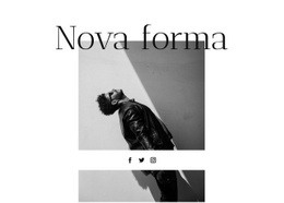 Nova Forma Em Grande Estilo - Online HTML Generator