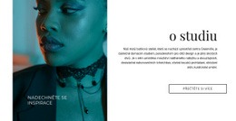 Kosmetický Salon – Návrh Webových Stránek