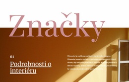 Šablona CSS Pro Studio S Detaily Interiéru