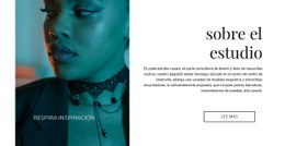 Salón De Maquillaje - Maqueta De Sitio Web Psd