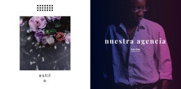 Nuestra Agencia De Moda - Página De Inicio De Funcionalidad