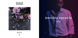 Nuestra Agencia De Moda: Plantilla De Sitio Web Premium Para Empresas