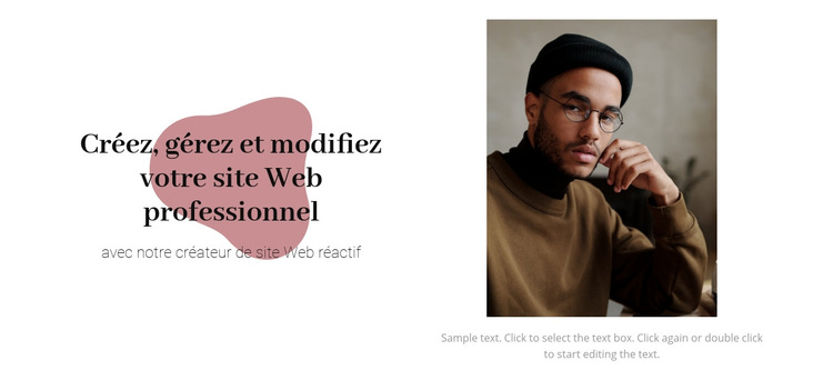 Nous créons des idées pour les entreprises Modèle de site Web